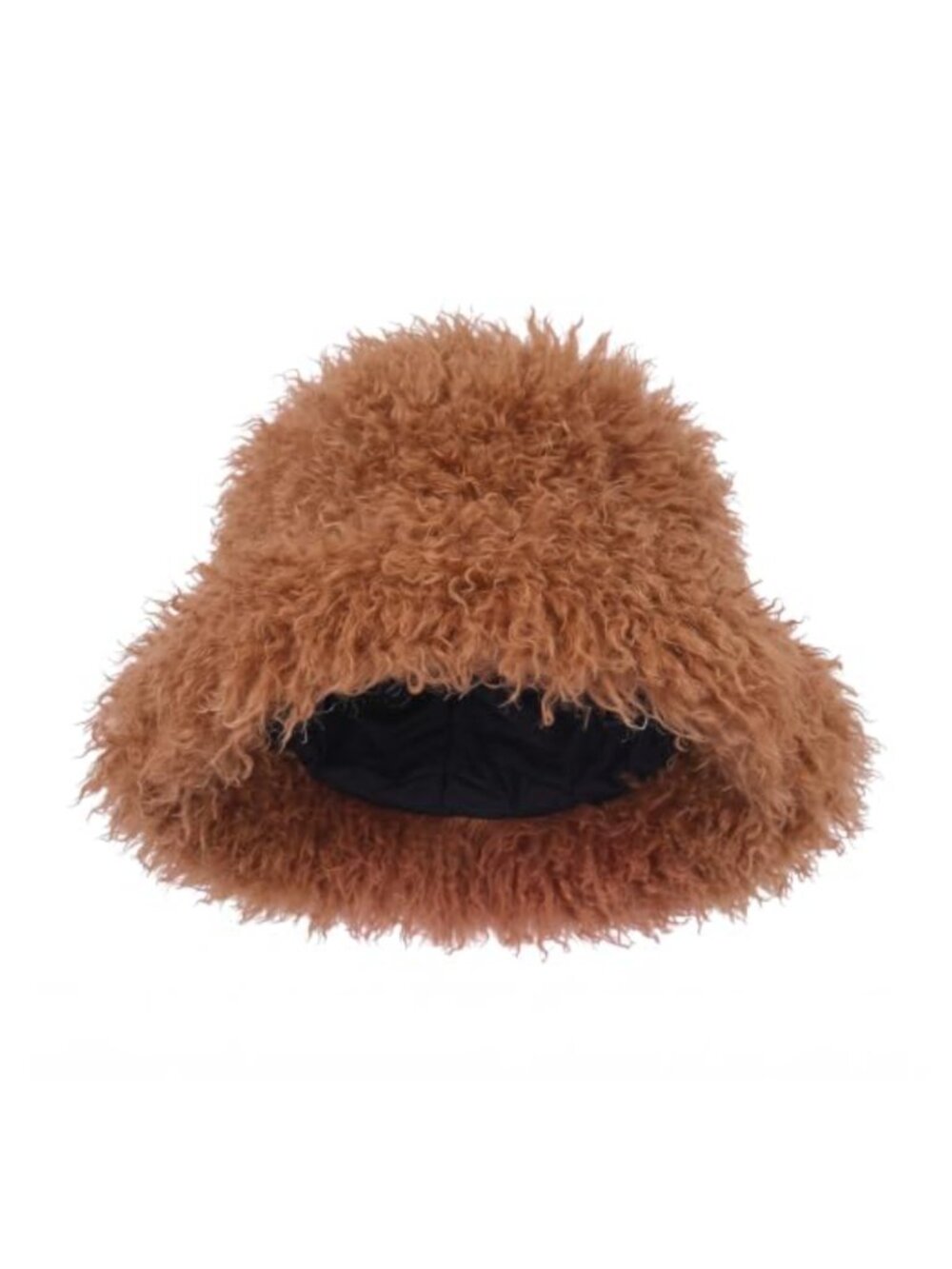 Faux Fur Bucket Hat Winter Fluffy Fisherman Cap Adjustable